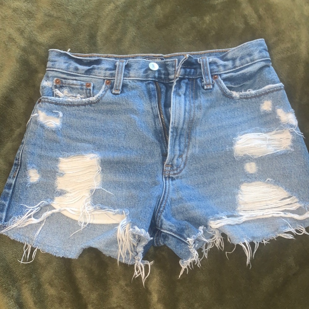 A&F jean shorts